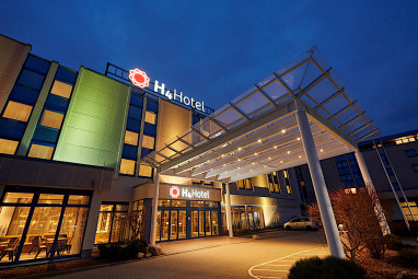 H4 Hotel Leipzig: Vista externa