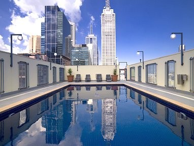 Hotel Grand Chancellor Melbourne: 泳池