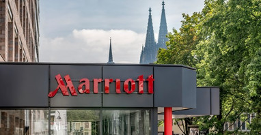Köln Marriott Hotel: Vista esterna