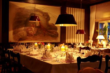 Romantik Hotel Fuchsbau: レストラン