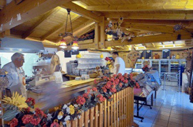 Alpenhotel Schliersbergalm: Ресторан
