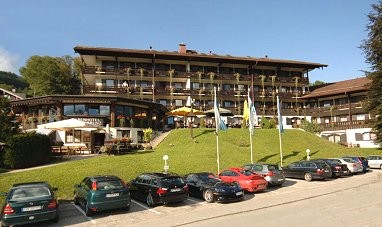 Alpenhotel Kronprinz Berchtesgaden: Vista externa