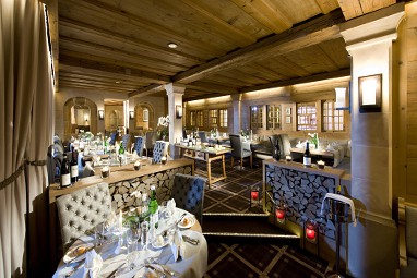Golfhotel Les Hauts de Gstaad & SPA: Restauracja