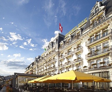 The Grand Hôtel Suisse-Majestic: Widok z zewnątrz