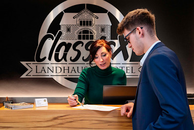 ClassicX Landhaus & Hotel: ロビー