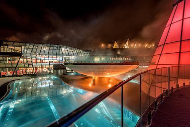 Aqua Dome Tirol Therme: Widok z zewnątrz