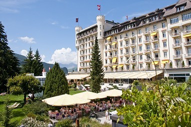Gstaad Palace: Vista externa