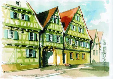 Historik Hotel Ochsen: Вид снаружи