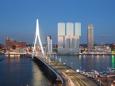 nhow Rotterdam: Widok z zewnątrz