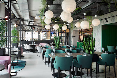 Moxy Hotel Cologne Bonn Airport: Ресторан