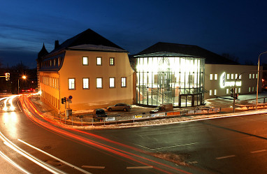 Stadthalle Limbach-Oberfrohna: Widok z zewnątrz